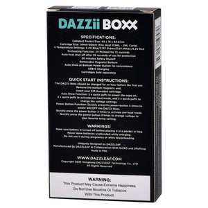 DAZZii BOXX 510 Cartridge Concealable VV 650mAh PreHeat Battery