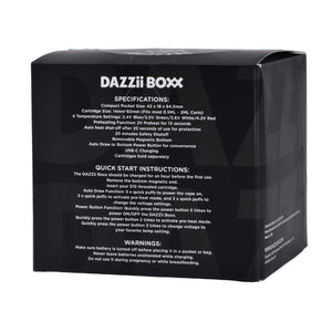 DAZZii BOXX 510 Cartridge Concealable VV 650mAh PreHeat Battery