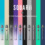 SQUARii Top Twist 400mAh VV 510 Thread Battery