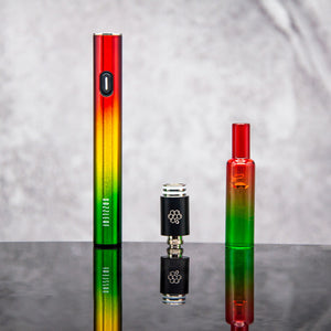 EZii Mini wax/dab pen starter kit 2 in 1 rasta
