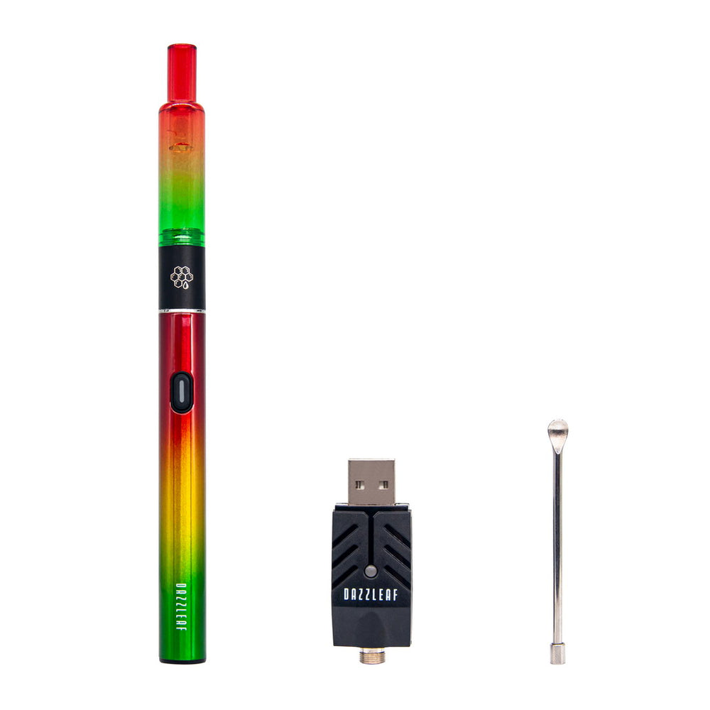 EZii Mini wax/dab pen starter kit 2in1 rainbow